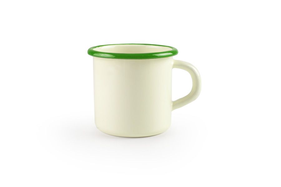 IBILI VINTAGE, dark green mug (12 x 9 x 8 cm)