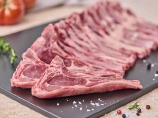 Lamb loin rack in chops [Chuletillas de cordero]