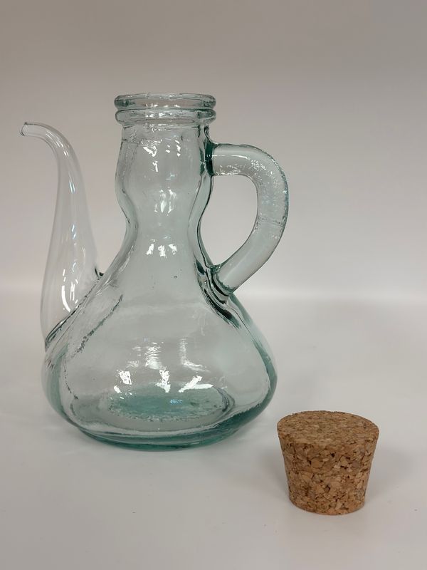 Traditional olive oil cruet [Alcuza] (250 ml) (14 x 17 cm)