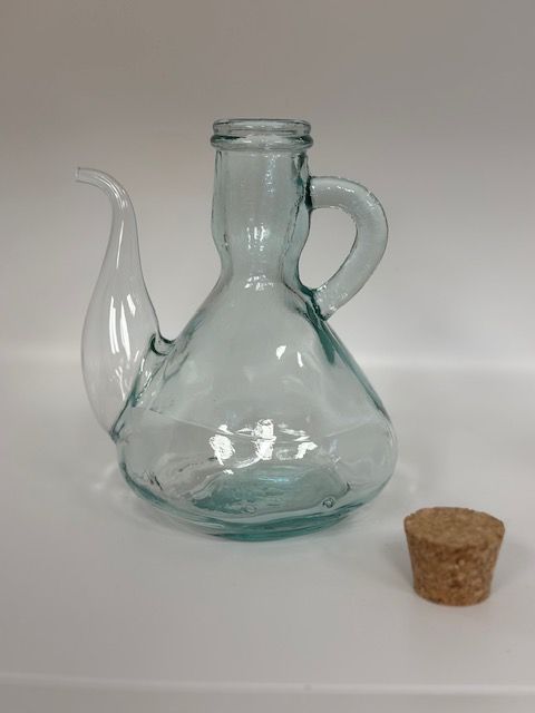 Traditional olive oil cruet [Alcuza] (500 ml) (12 x 14 cm)