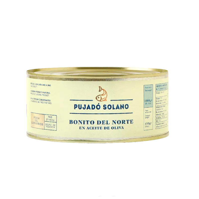 PUJADO SOLANO, north Coast bonito in olive Oil (1000 g)