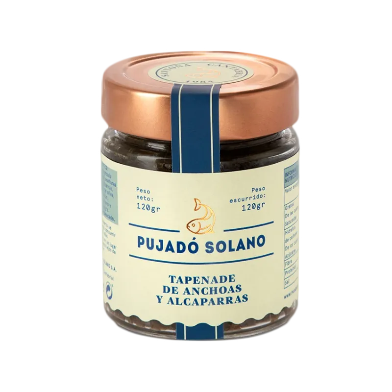 PUJADÓ SOLANO, tapenade of anchovies and capers (120g)