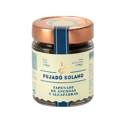 PUJADÓ SOLANO, tapenade of anchovies and capers (120g)