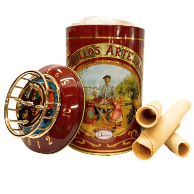 LA ABUELA ASUNCION, waffle tin with roulette wheel [Barquillera con ruleta] (225 g)