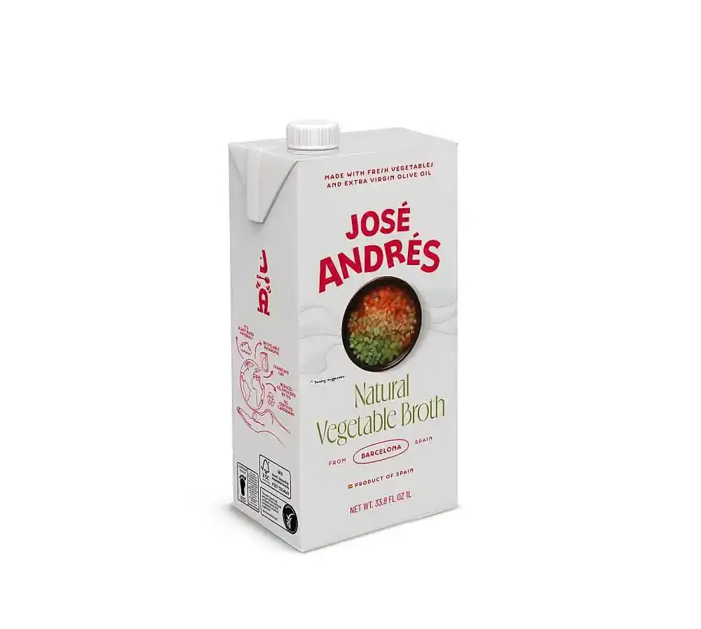 JOSÉ ANDRÉS, natural vegetable broth