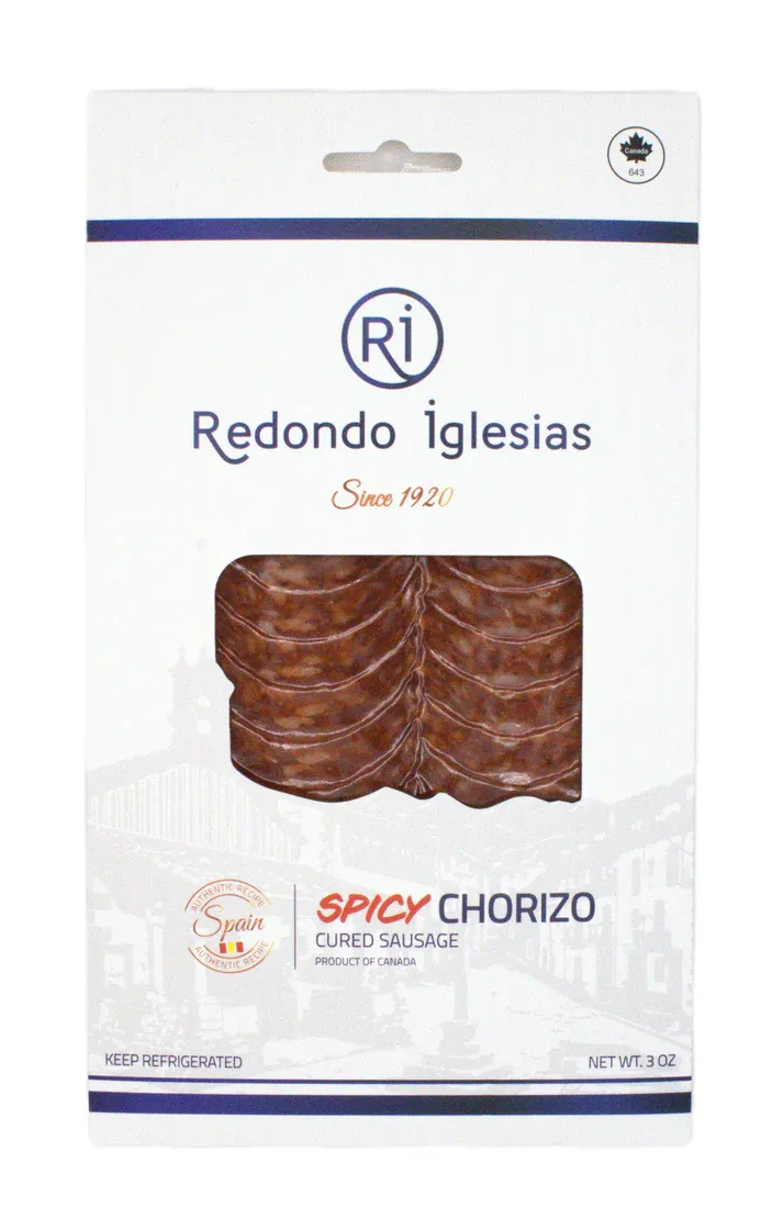REDONDO IGLESIAS, spicy chorizo sliced (3 oz)