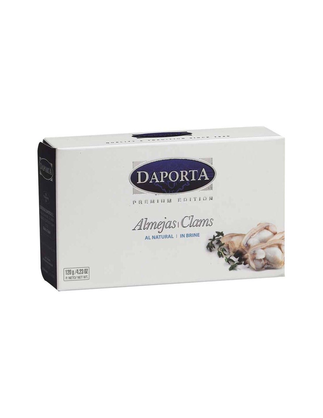 DAPORTA, clams in brine [Almejas] (25-30 pcs)