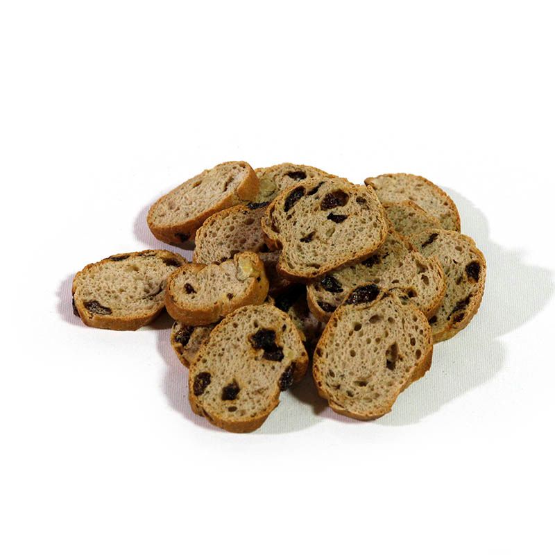 PANADERIA JESÚS, raisin &amp; walnut toasts [Tostada Nuez y pasas] (135g)