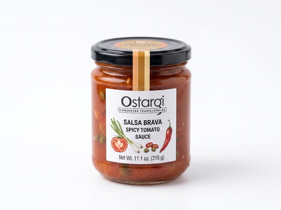OSTARGI, spicy tomato sauce [Salsa brava] (315 g)