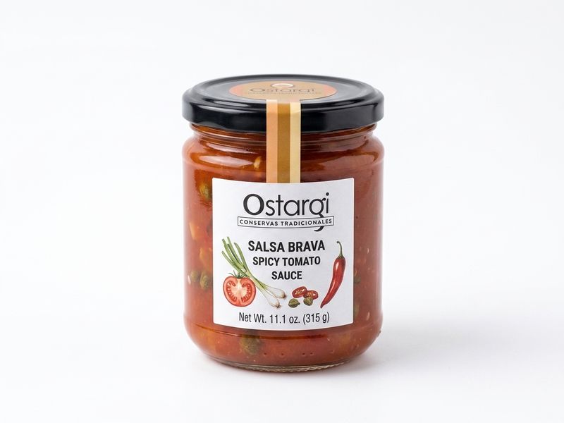OSTARGI, spicy tomato sauce [Salsa brava] (315 g)