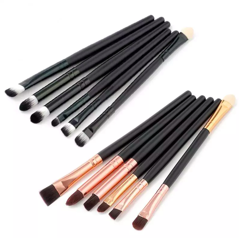 6PCS New Makeup Brush Set Eyeshadow Basic Products Powder