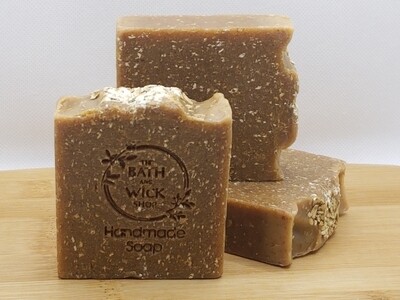 Cinnamon Honey Oatmeal Handmade Soap