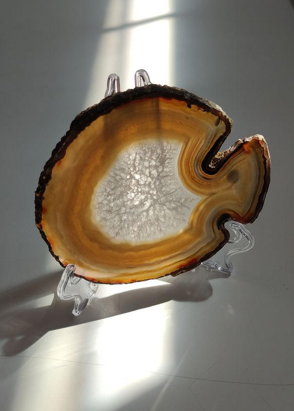 AGATA SLICE COD 4 13X10 CM ~