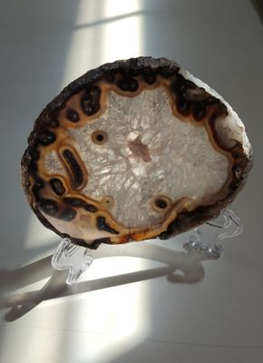 AGATA SLICE COD 2 12X12 CM ~