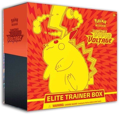POKÉMON SWSH VIVID VOLTAGE ELITE TRAINER BOX