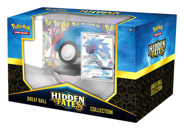 Pokémon TCG: Hidden Fates Great Ball Collection—Shiny Zoroark-GX