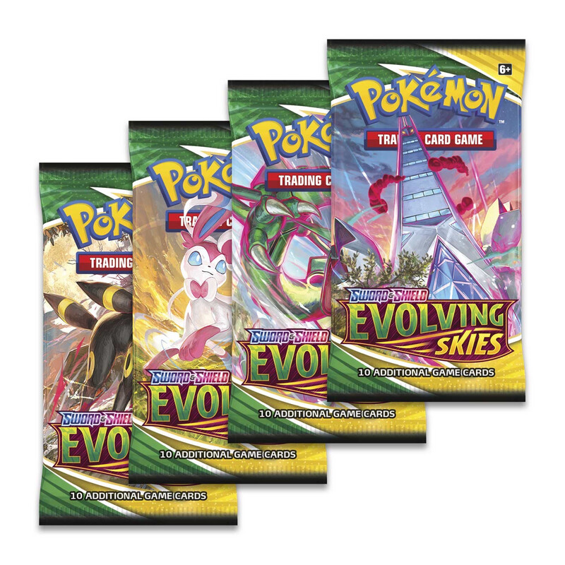 Pokémon TCG: Sword &amp; Shield-Evolving Skies Booster Pack