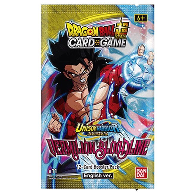 DragonBall Super Card Game - B11 Unison Warrior Series - Vermilion Bloodline - 2nd Edition Booster Pack