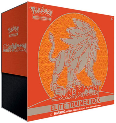 Pokémon TCG: Sun &amp; Moon Elite Trainer Box (Solgaleo)