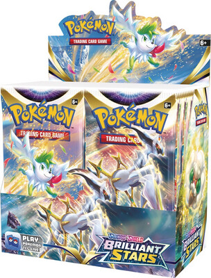 Pokémon TCG: Sword &amp; Shield—Brilliant Stars Booster Display