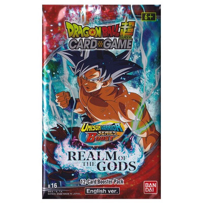 Dragon Ball Super - Unison Warrior Realm of the Gods Card Game Booster Pack