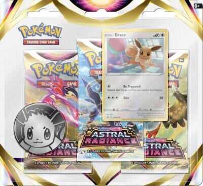 Pokémon TCG: Sword &amp; Shield-Astral Radiance 3 - Pack Blister
