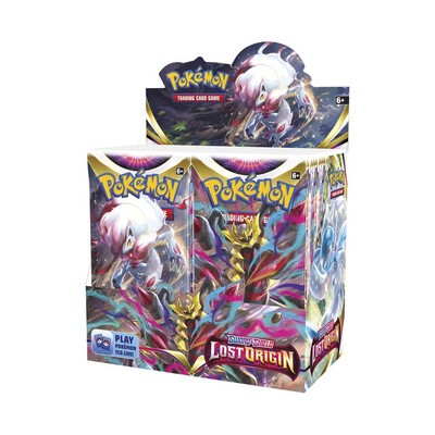 Pokémon TCG: Sword &amp; Shield-Lost Origin Booster Display Box (36 Packs)