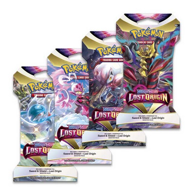 Pokémon TCG: Sword &amp; Shield-Lost Origin Sleeved Booster Pack (10 Cards)