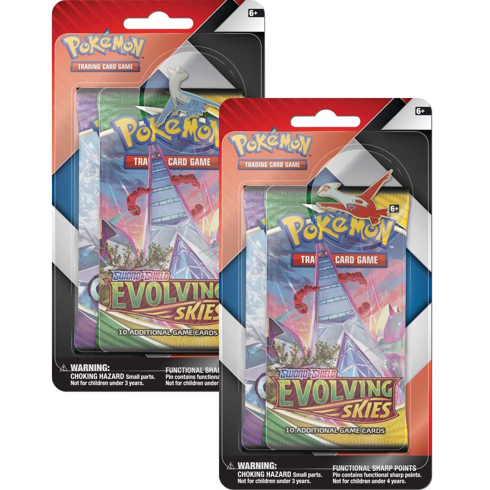 Pokémon TCG: 2 Booster Packs & Collector's Pin (Latios Or Latias)