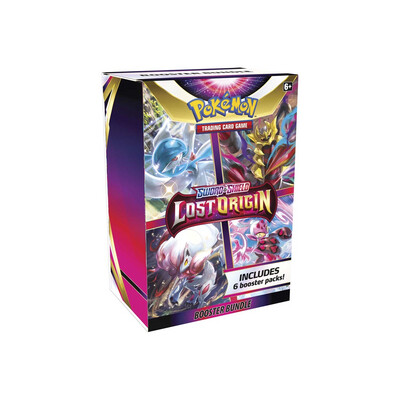 Pokémon TCG: Sword &amp; Shield-Lost Origin Booster Bundle (6 Packs)