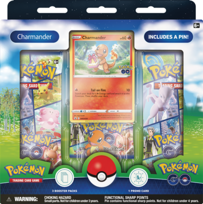 Pokémon TCG: Pokémon GO Pin Collection (Charmander)