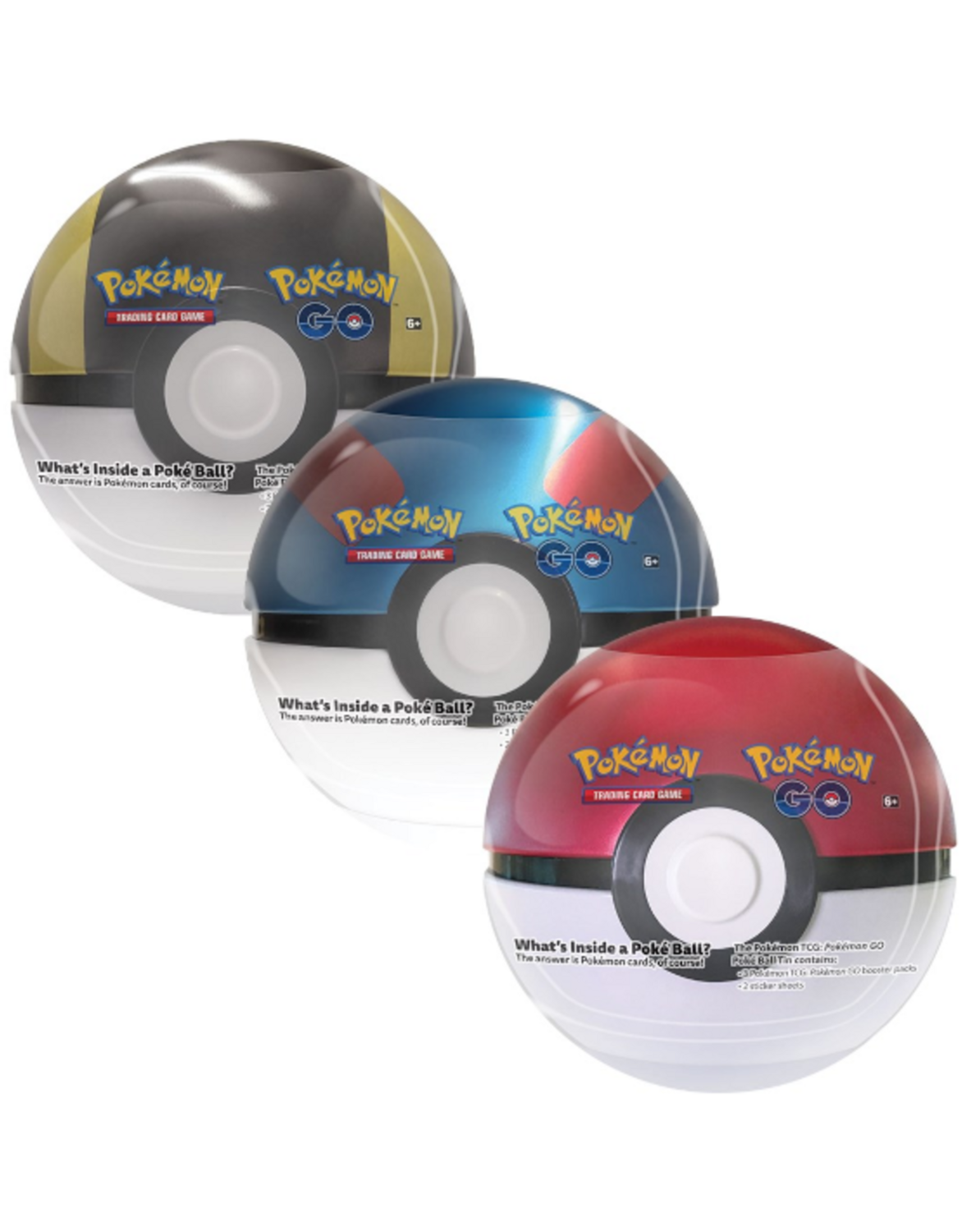 Pokémon TCG: Pokémon GO Ball Tin