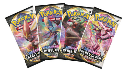 Pokémon TCG: Sword &amp; Shield-Rebel Clash Booster Pack