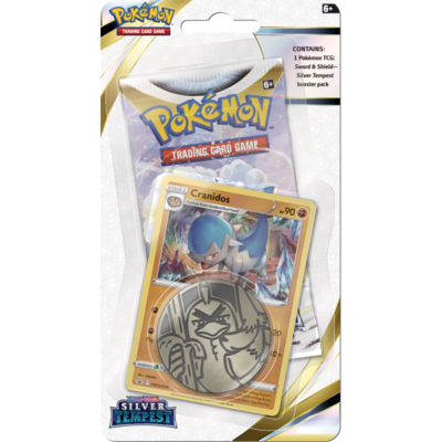 Pokémon TCG: Sword &amp; Shield-Silver Tempest Checklane blister