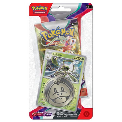 Pokémon TCG: Scarlet &amp; Violet Checklane Blister (Espathra or Spidops)