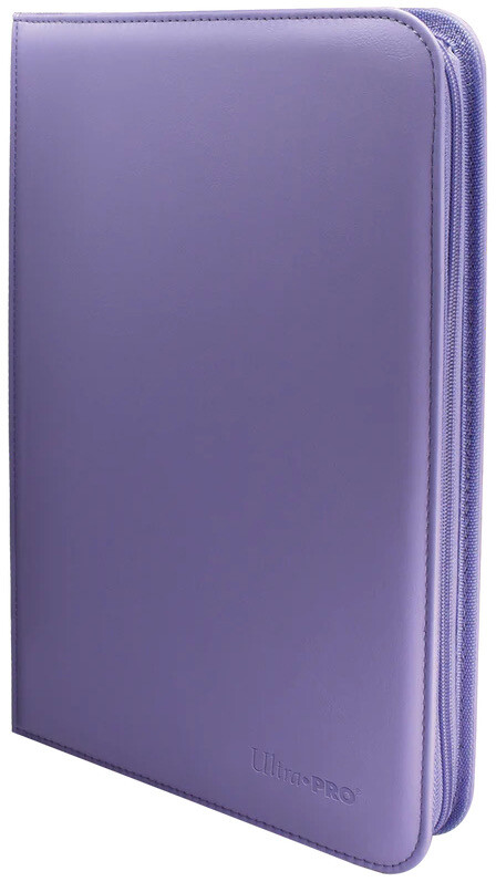 Purple Zippered PRO-BINDER 9 Pocket