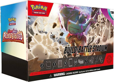Pokémon TCG: Scarlet &amp; Violet—Paldea Evolved Build &amp; Battle Stadium