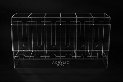 6- Slot Acrylic Pack Dispenser