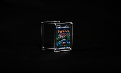 Acrylic Booster Pack Case