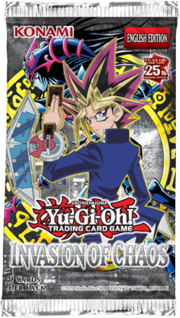 Yu-Gi-Oh Invasion of Chaos 25th Anniversary Booster Pack