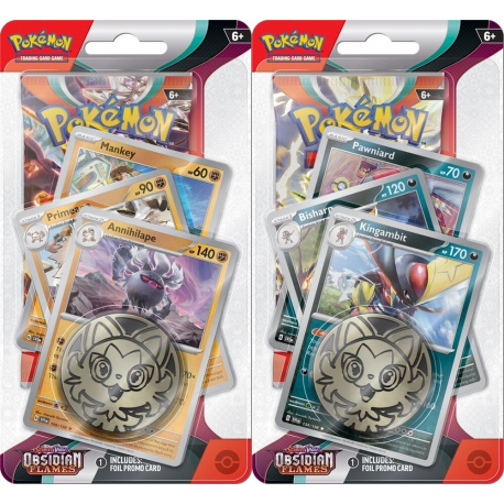 Pokémon TCG: Obsidian Flames Premium Checklane Blister