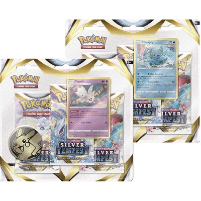 Pokémon TCG: Silver Tempest 3 Pack Blister