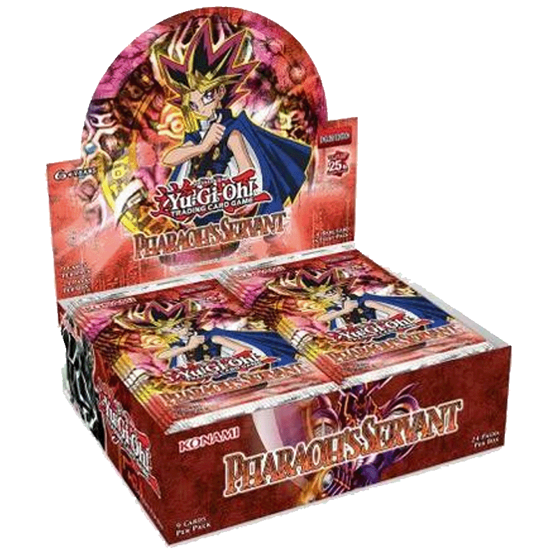 Yu-Gi-Oh Pharaoh&#39;s Servant 25th Anniversary Box Of 24 Boosters