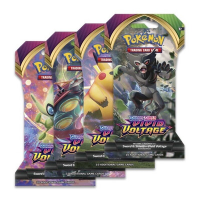 Pokémon TCG: Sword &amp; Shield-Vivid Voltage Sleeved Booster Pack