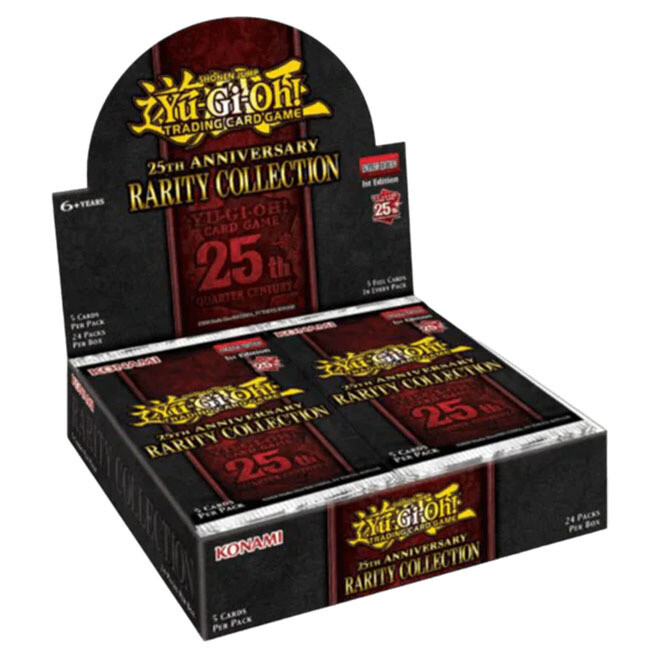 YuGiOh - 25TH ANNIVERSARY RARITY COLLECTION BOOSTER DISPLAY
