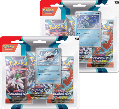 Pokémon TCG: Paradox Rift 3 Pack Blister