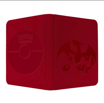 Elite Series: Charizard 9-Pocket Zippered PRO-Binder for Pokemon