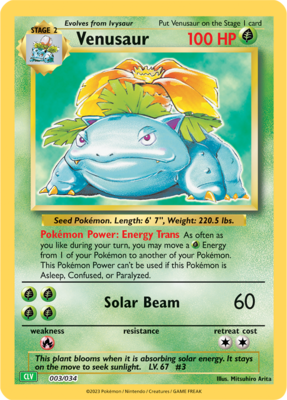 Pokémon Classic: Venusaur &amp; Lugia ex Deck