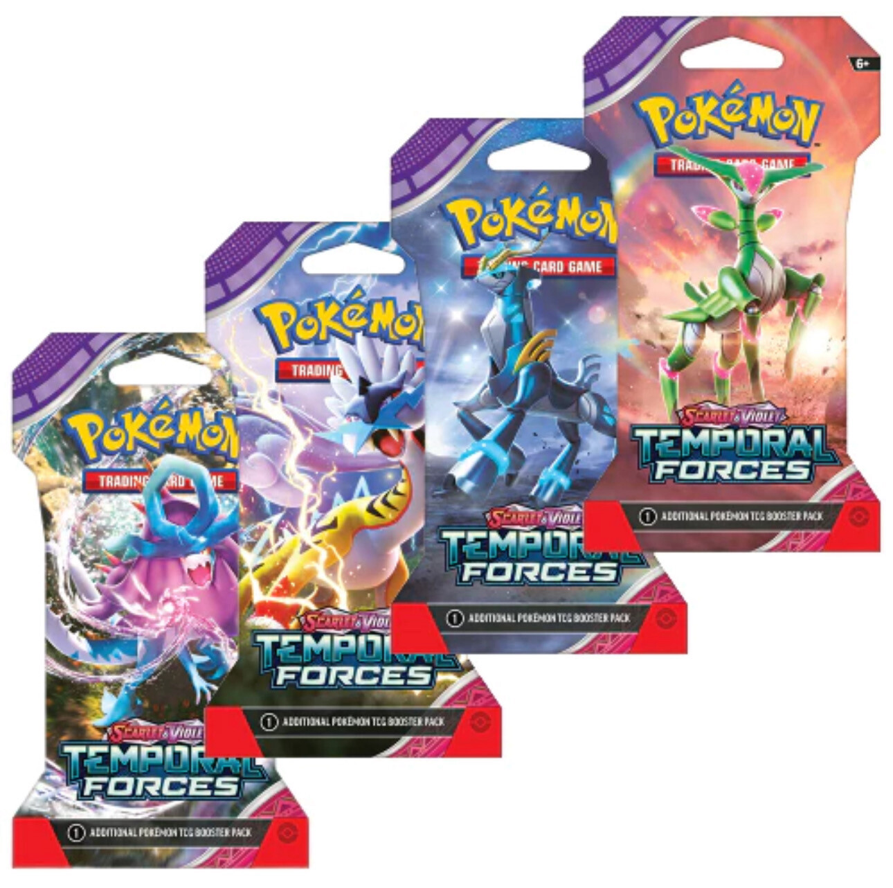 Pokémon TCG: Temporal Forces Sleeved Booster