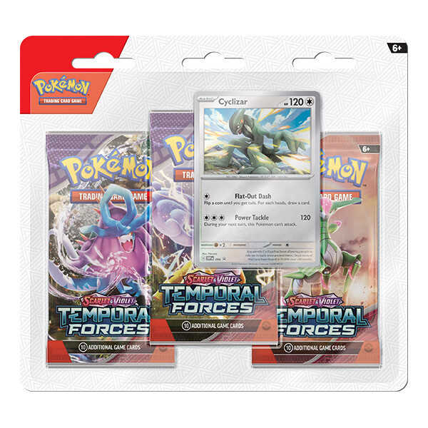 Pokémon TCG: Temporal Forces 3 Pack Blister